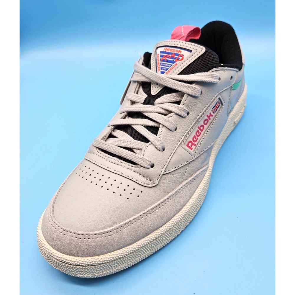 New Reebok Classic Club‎ C 85 Rad Mens Size 9 Gray Athletic Shoes Sneaker